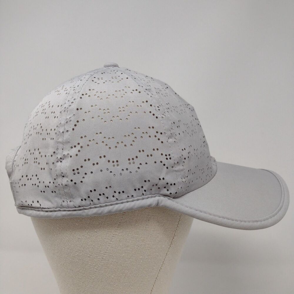 Layer Strapback Hat Gray Osfa Adjustable Laser Cu… - image 5